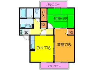 エル・セレッソの物件間取画像